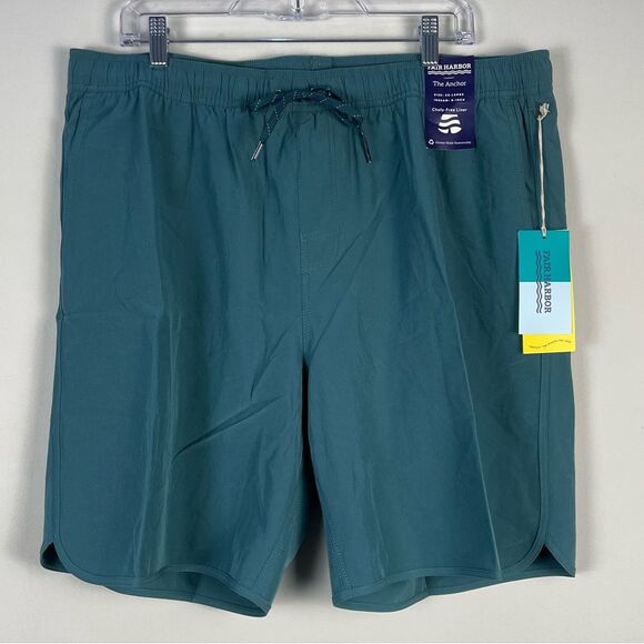 Fair Harbor Mastos Anchor Short Swim Trunks Size 3X NEW‎ 8" Inseam - Picture 1 of 8